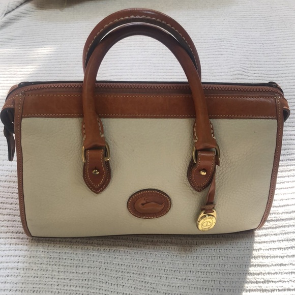 Dooney & Bourke Handbags - Dooney & Bourke Classic Satchel Leather Vintage